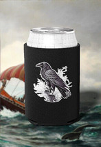 Raven #1 12 OZ Neoprene Can Cozy Chiller Cooler Norse Mischief Bird Crow Gothic - £3.75 GBP