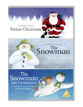 Father Christmas/The Snowman/The Snowman And The Snow Dog DVD Dave Unwin Cert Pr - £24.94 GBP