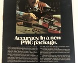 1980s PMC Ammo Vintage Print Ad Advertisement pa12 - $6.92