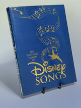The Illustrated Treasure of Disney Songs Hardcover Book 256 Pages - $9.99