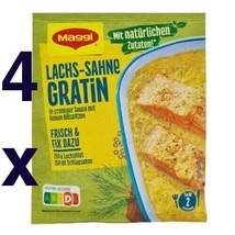 Maggi CREAMY SALMON seasoning mix -4ct./8 servings Made in Germany-FREE ... - £10.89 GBP