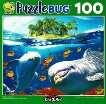 Playful Dolphins - 100 Piece Jigsaw Puzzle - £8.66 GBP