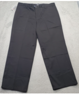 DOCKERS Sin Pinzas Pants Mens 38x30 Black Corte Coupe Classic Fit Flat F... - $29.30