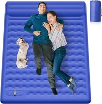 Sleeping Pad 4.7&quot; Extra Thick, Upgraded Reinforced Support Structure With - $38.93