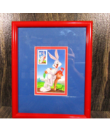 Framed Bugs Bunny 32¢ Commemorative Stamp Vintage 1997 USPS Postage Stam... - $19.79