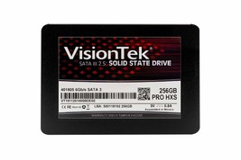 VisionTek 256GB PRO HXS 7mm 2.5 Inch SATA III Internal Solid State Drive with 3D - £59.47 GBP+