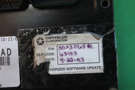 Dodge Chrysler Engine Control Unit Module ECU ECM 05033065AH, P05033479AD image 3