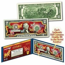 2021 CNY Lunar Chinese New YEAR OF THE OX Polychromatic 8 OXEN $2 U.S Bi... - $13.06