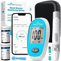 Wireless Glucose Monitor Kit - Blood Sugar Testing Kit with Free Ap... - £83.33 GBP