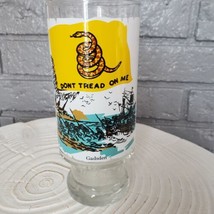 VTG 1970&#39;s Don’t Tread On Me National Flag Foundation Collector&#39;s Drinking Glass - £10.34 GBP