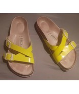Birkenstock Yao Balance Crisscross Strap Sandals Neon Yellow Womens Sz 7... - $788.31 MXN