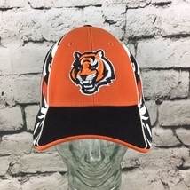 Cincinnati Bengals Hat Mens Osfa Hat Nfl Reebok Fitted Baseball Cap - £8.03 GBP