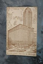 Morrison Hotel Chicago, Il Postcard 1941 - £2.00 GBP