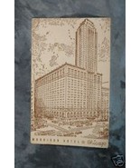 Morrison Hotel Chicago, Il Postcard 1941 - £1.99 GBP
