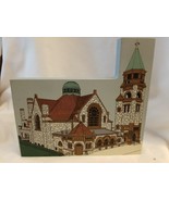 Hometowne Collectibles (Cat&#39;s Meow Style) Memorial Church Holy Cross Met... - £30.32 GBP