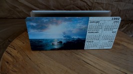 Lithograph J L Clark 1992 Letter Holder Calendar Claude Monet / Edward M... - $176.40 MXN
