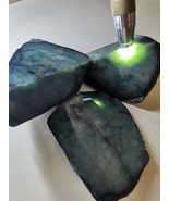 Icy Ice Vintage Old Green 100% Burma Jadeite Jade Rough Stone # 13740 carat - $24,410.78 CAD
