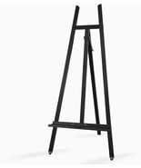 A Frame Wooden Display Easel Adjustable Lyre Beechwood Studio Easel Stand  - $140.22 CAD
