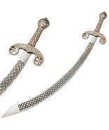 36" Belly Dance Scimitar Celtic Etched Blade Sword - €79,65 EUR