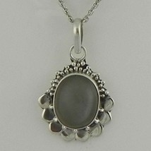 925 Sterling Silver Labradorite Handmade Necklace 18&quot; Chain Festive Gift PS-1971 - £22.40 GBP