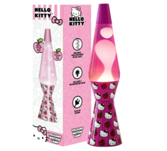 Hello Kitty 16&quot; Lava Motion Volcano Lamp Sanrio Cherry Blossom Glow Kawaii NEW - £43.66 GBP