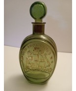 Vintage 1970 Old Ironside Green Whiskey Bottle - £17.89 GBP