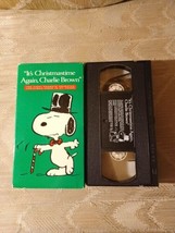 Its Christmastime Again Charlie Brown VHS 1992 Vintage Shell Gas Station... - £6.19 GBP