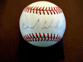 David Dave Winfield Ny Yankees Hof Signed Auto Gu&#39;ed Macphail Oal Baseball Jsa - £154.88 GBP