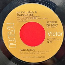 Daryl Hall &amp; John Oates Sara Smile / Soldering 45 Pop Rock 1975 RCA - £4.73 GBP