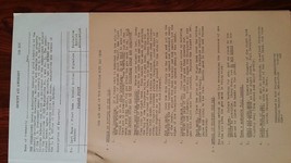 WWII GAS MASK Use and Care CIVILIAN DUTY Instructions Receipt and Agreement - $7.00