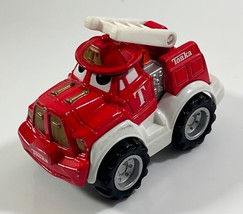 Vintage Tonka Red Fire Truck Engine w/ Ladder Toy Car 2000 Maisto Hasbro... - $6.92