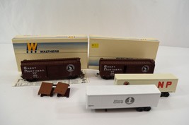 Walthers HO Gauge 40&#39; PS1 Box Cars Great Northern Pacific Illinois Central - £42.33 GBP