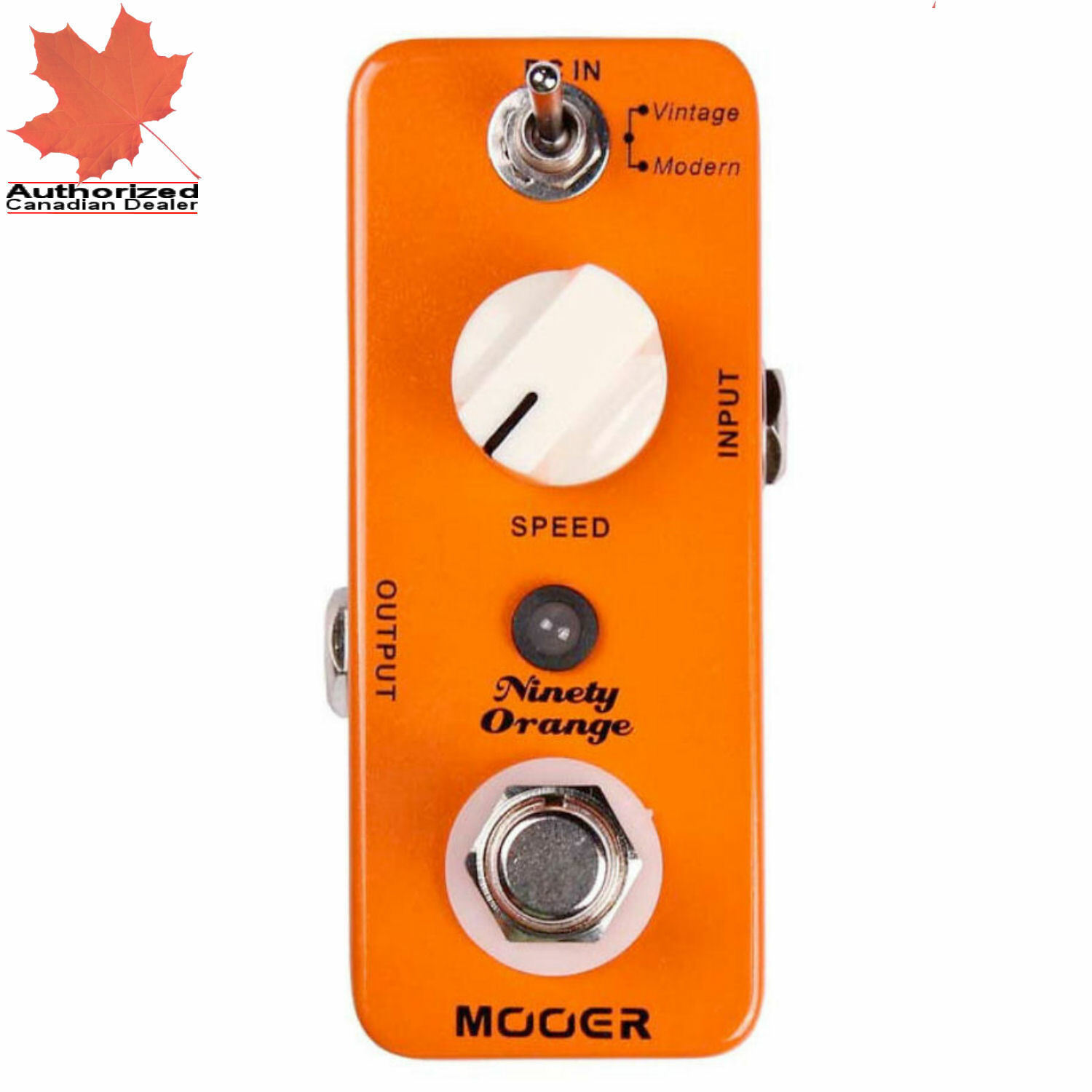 Mooer Ninety Orange Phaser Micro Guitar Effects Pedal True Bypass New - $47.64