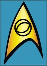 Star Trek: The Original Series Science Insignia Magnet, NEW UNUSED - £3.00 GBP