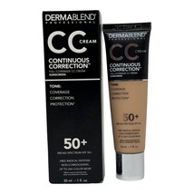 Dermablend Professional Continuous Correction CC Cream SPF50+ 20N Fair t... - $29.05