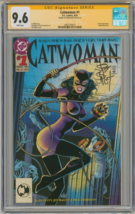 1993 CGC SS 9.6 Catwoman #1 SIGNED Jim Balent Cover &amp; Art / Batman Family / Bane - £149.24 GBP