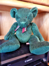 Russ Berrie Byron Bears from the Past Fully 17 “Teddy Bear Spearmint Cir 1995 - £8.30 GBP