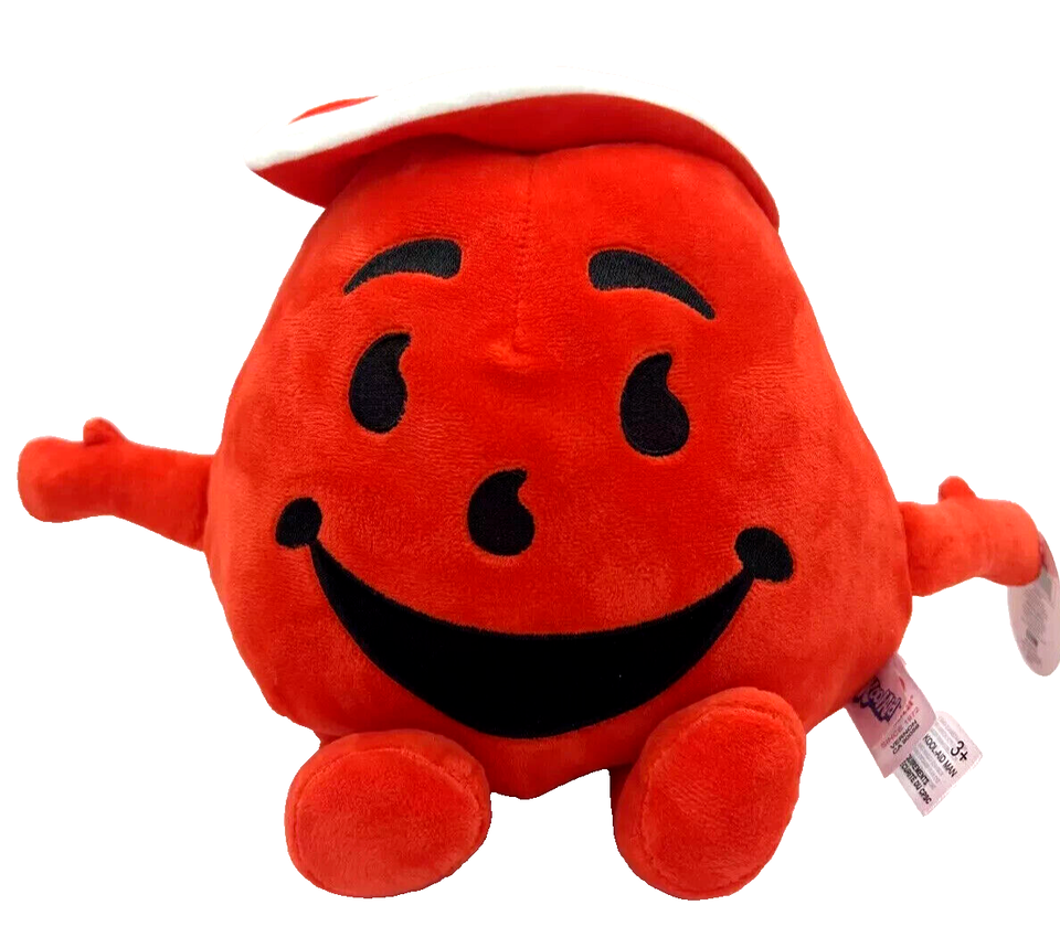 Fiesta Kool-Aid Man Plush Toy Large 10 inch Kool Aid New with tag - $21.55