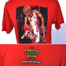 Gyros Scream Fest Haunted House Evil Jack Is Back T-Shirt Medium 2006 Ha... - £23.09 GBP