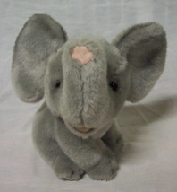 RUSS Yomiko Classics SOFT CUTE GRAY ELEPHANT 8&quot; Plush STUFFED ANIMAL Toy - $15.35