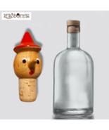 Pinocchio cork made of wood and cork - $360.20 MXN