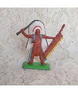 Britains Deetail Wild West Indian Chief Figure 1971 Metal Base FREE SHIP... - £8.27 GBP