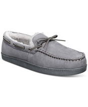 Club Room Men&#39;s Moccasin Slippers in Gray-Medium 8-9 - $18.99