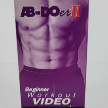 Thane Fitness AB-Doer II VHS Tape Beginner Exercise Workout Video Tape - £9.85 GBP