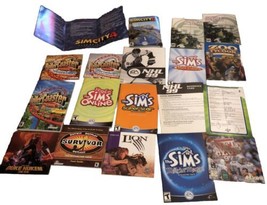 Sims, Sim City, Duke Nukem, Etc. Lot Of 18 Guides &amp; Booklets - £12.44 GBP