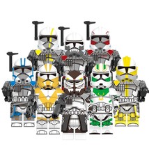 8pcs Star Wars 327th Star Corps ARC Trooper Hammer Colt Blitz Havoc Minifigures - £14.21 GBP