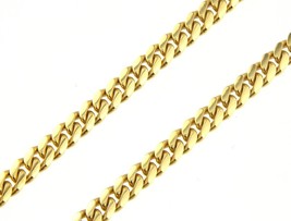 4mm Men&#39;s Chain 10kt Yellow Gold 416959 - £907.80 GBP