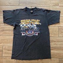 Vintage 90s Harley Davidson Brazos Valley Racing Biker Single Stitch Shi... - $2,336.75 MXN