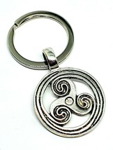 Triskelion Triskele Schlüsselanhänger Symbol keltisches heidnisches Wicc... - $7.60