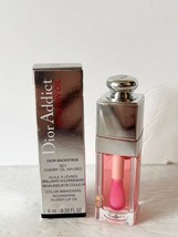 Dior Addict Lip Glow Oil 001 Pink Full Size 6mL 0.2oz Boxed - £37.91 GBP
